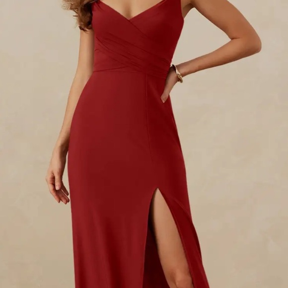 Azazie Red dress for - Picture 12 of 12